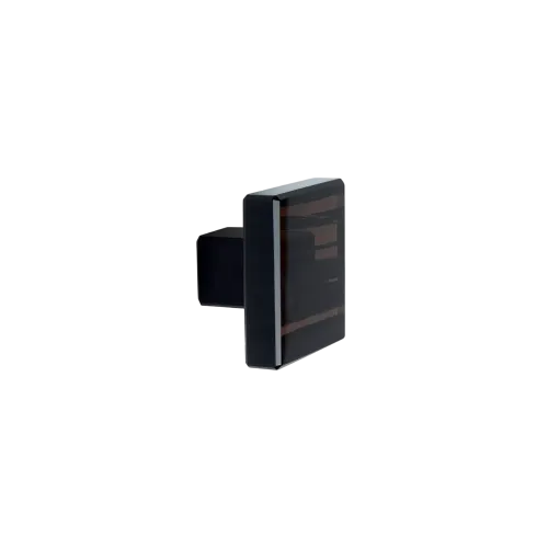 Cabinet knob CARRE MM Obsidian