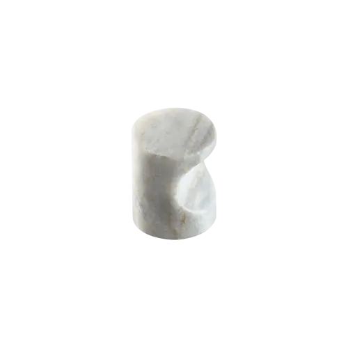 Cabinet knob PAWN Grey marble