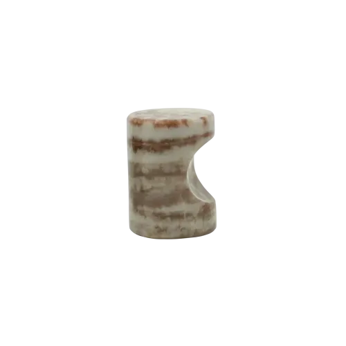 Cabinet knob PAWN Striped marble