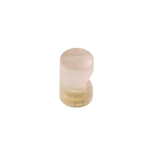Cabinet knob PAWN pink quartz