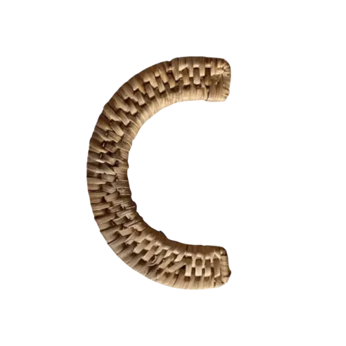 Half moon rattan