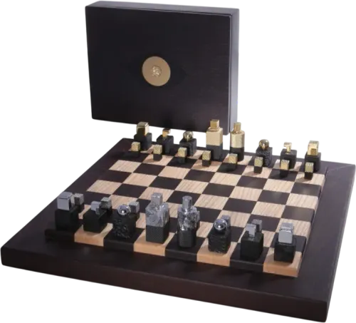 Echiquier MEZ serie black is black
