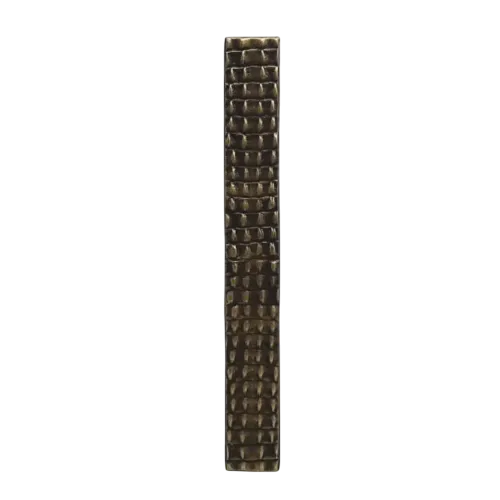 Plaque de tirage rectangle CROCO 300x35mm