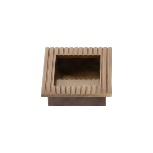 Poignée encastrée carrée SYMPHONIE 70x70mm
