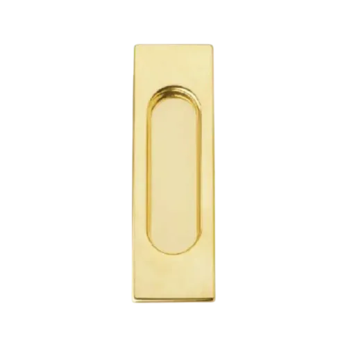 Poignée encastrée rectangle 125x40mm