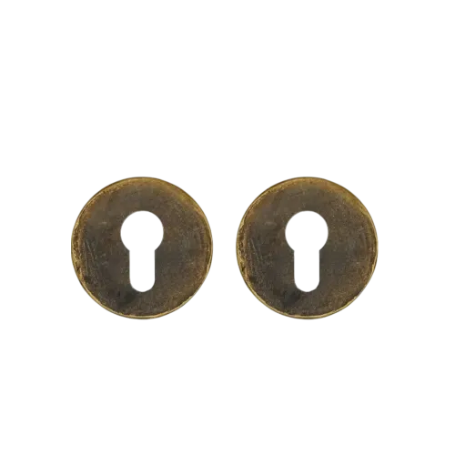 Rosace Bronze ronde dia 55mm - Cylindre Européen