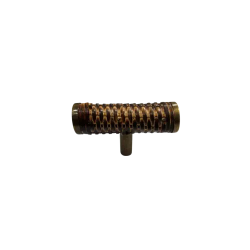 T-bar RAPHIA ROND Brown